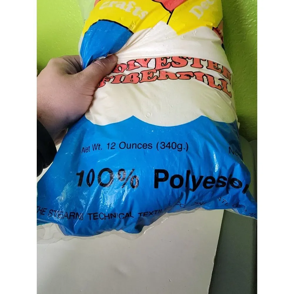 Vintage Polyester Filling 12oz Bag For Toys Pillows Decoration Stearns